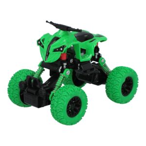 KLX Pull Back Climbing Off-Road Vehicle Toy Green and Black KLX Pull Back Climbing Off-Road Vehicle Toy Green and Black